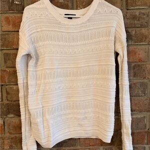 GAP Women's Textured Cream Sweater